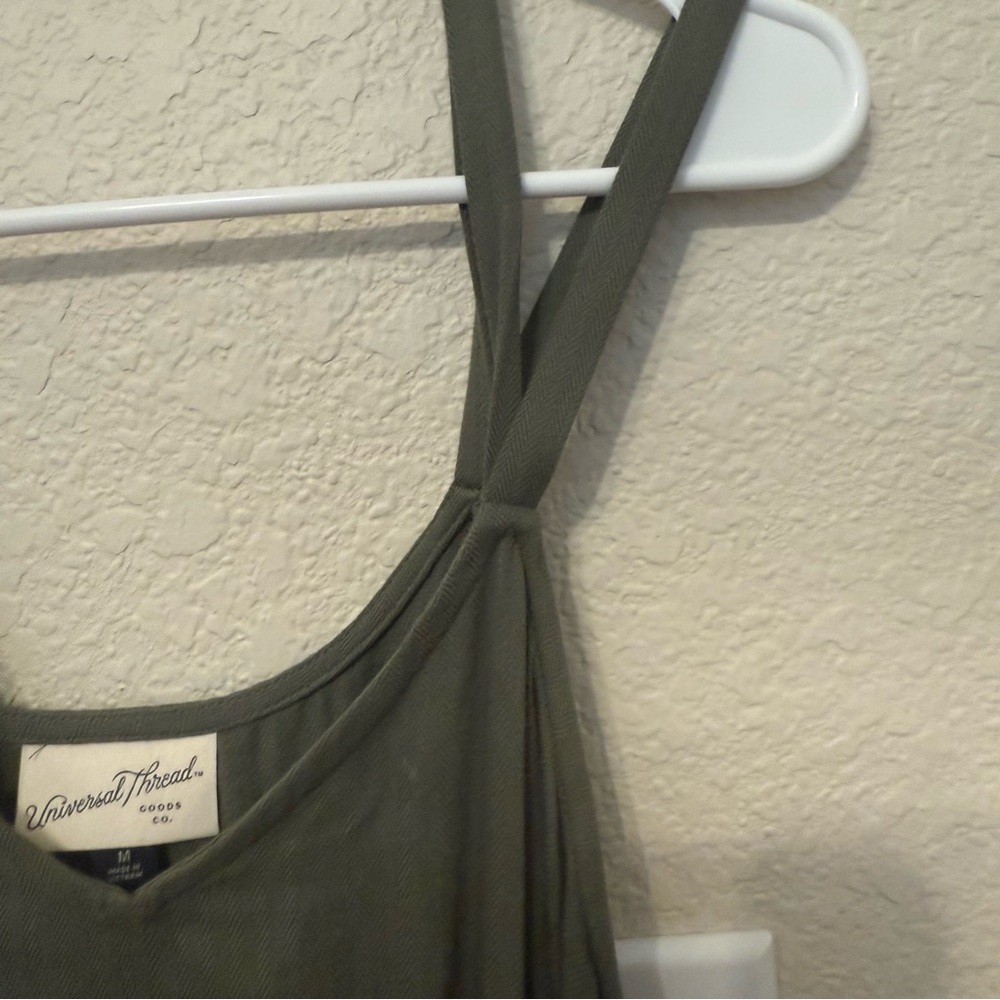 Universal Threads Medium Olive Green Maxi Dress - image 5